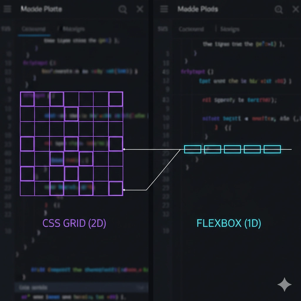Flexbox vs Grid: When to Use Each with Code Examples