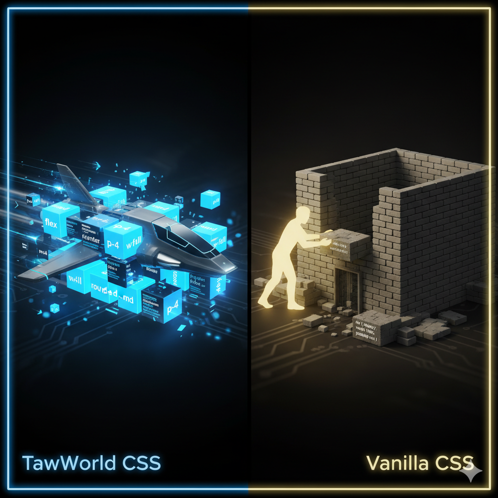 Tailwind CSS vs Pure CSS: Why Use Utilities in 2026?