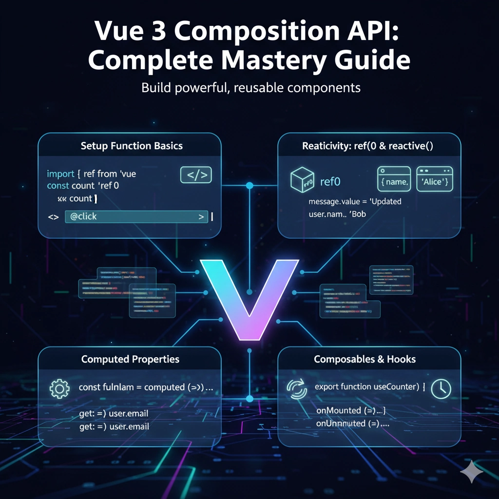 Vue 3 Composition API: Complete Mastery Guide